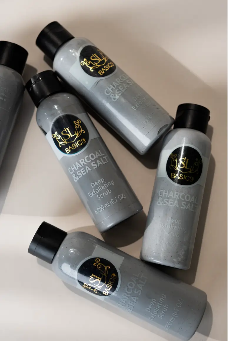 Charcoal & Sea Salt Scrub